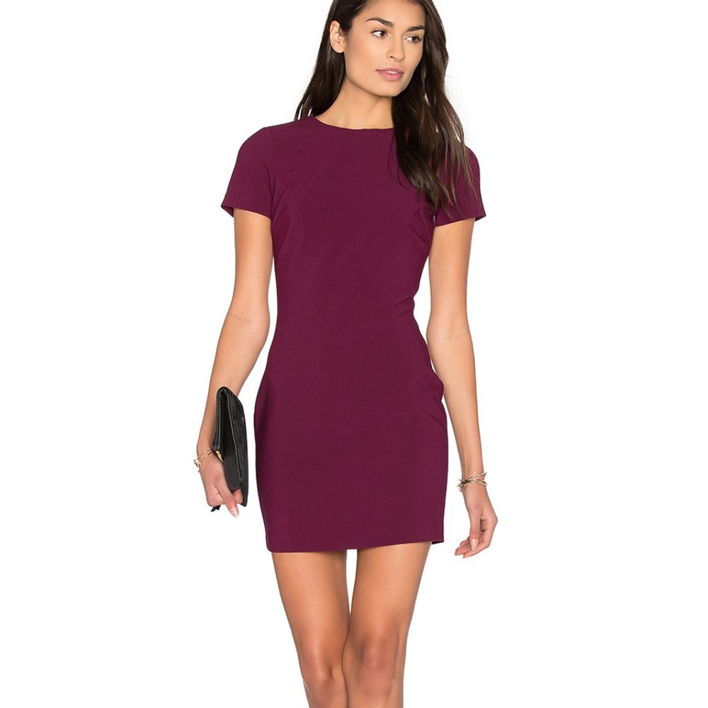 Likely Manhattan Dress Plum Size 6